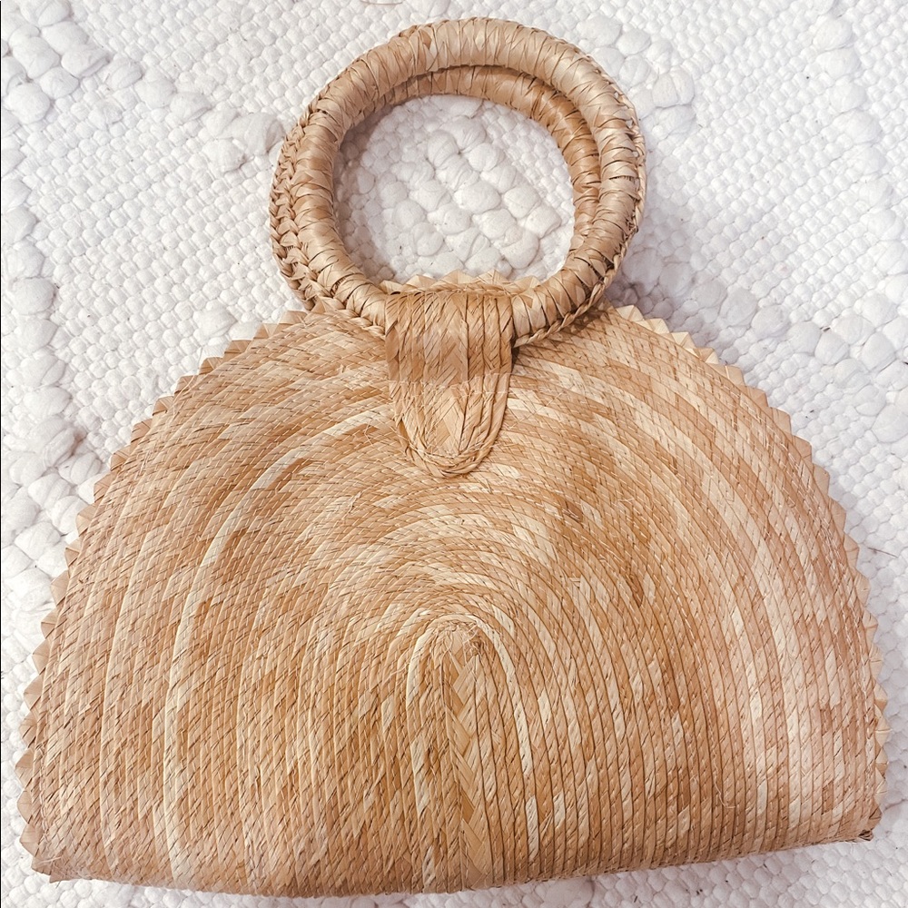 Straw Beach Bag